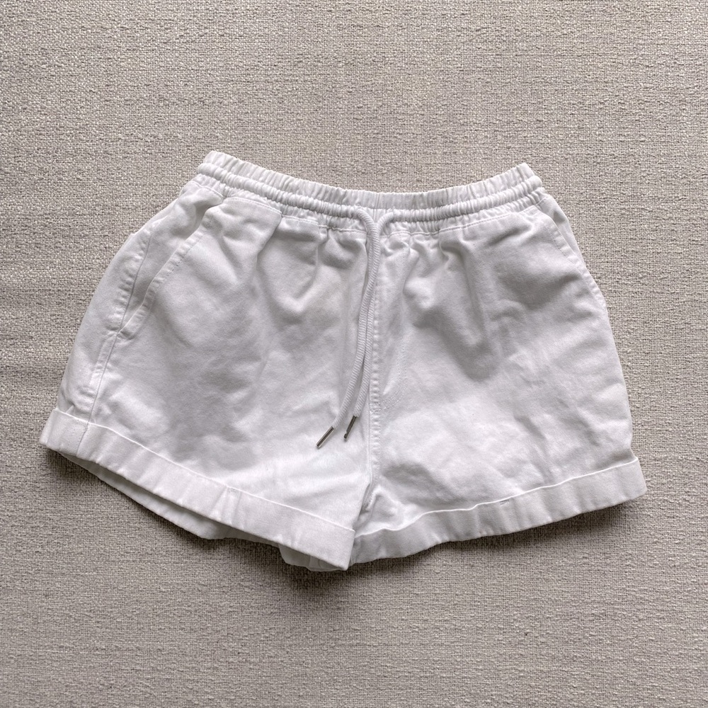 White Shorts